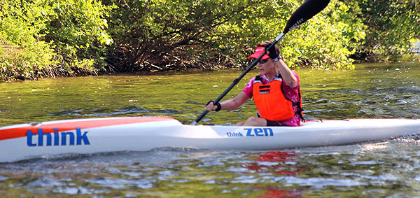 Think Zen kayaking