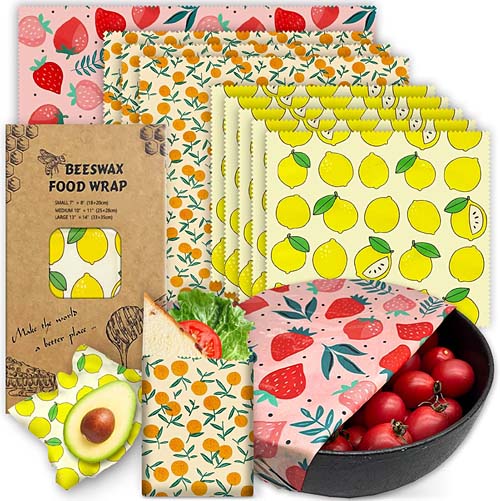 Beeswax Wraps for Food