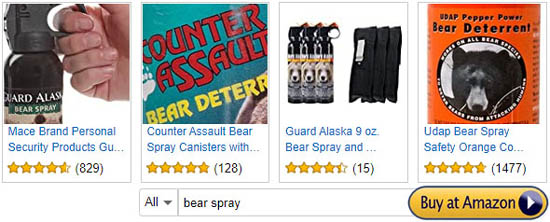 bear spray