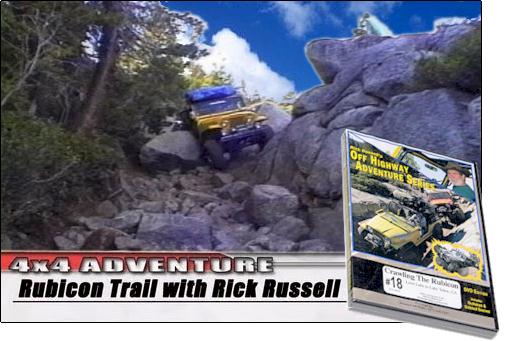 Rubicon Off Highway Adventure DVDs at Lake Tahoe